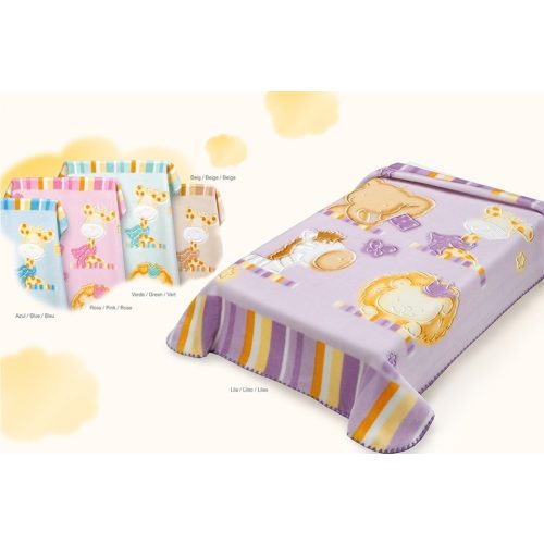 Belpla Baby perla gold pléd (542) 110*140 bézs - dobozos