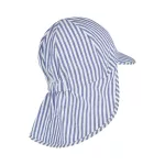 Sterntaler csíkos sapka tarkóvédővel