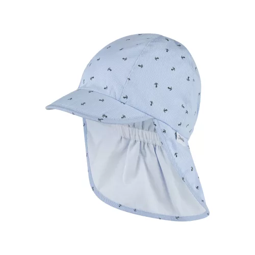 Sterntaler sapka nyakvédővel