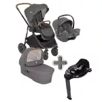 Joie Versatrax Trio Shell Gray + i-Base Encore bázistalp