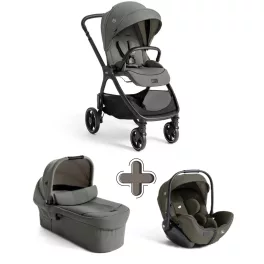   Joie Signature Valora 2in babakocsi + i-Level Pro hordozó Evergreen