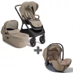 Joie Signature Finiti 2 in1 babakocsi + i-Level Pro hordozó Sandstone
