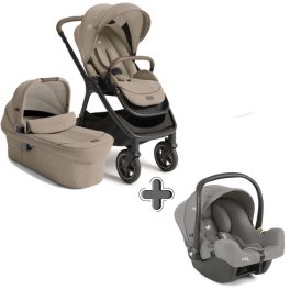  Joie Signature Finiti 2in1 babakocsi Sandstone + i-Snug 2 hordozó Pebble