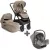 Joie Signature Finiti 2in1 babakocsi Sandstone + i-Snug 2 hordozó Pebble
