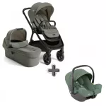 Joie Signature Finiti 2in1 babakocsi Evergreen + i-Snug 2 hordozó Laurel