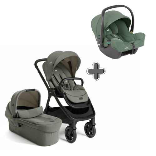 Joie Signature Finiti 2in1 babakocsi Evergreen + i-Snug 2 hordozó Laurel