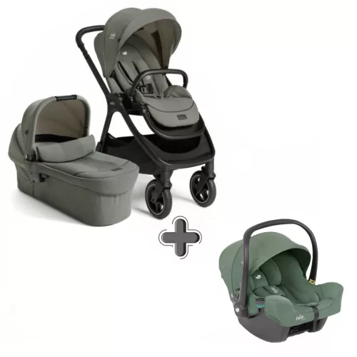 Joie Signature Finiti 2in1 babakocsi Evergreen + i-Snug 2 hordozó Laurel
