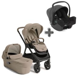   Joie Signature Finiti 2in1 babakocsi Sandstone + i-Snug 2 hordozó Shale