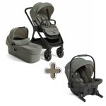 Joie Signature Finiti 3in1 babakocsi Sprint hordozóval Evergreen