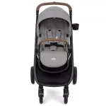 Joie Versatrax babakocsi szett i-Snug2 hordozó Pebble + Signature Ramble mózeskosár Eclipse