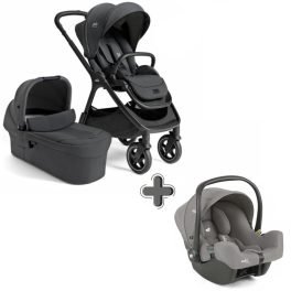   Joie Signature Finiti 2in1 babakocsi Ebony + i-Snug 2 hordozó Pebble