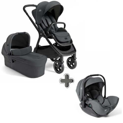 Joie Signature Finiti 2in1 babakocsi + i-Level Pro hordozó Ebony