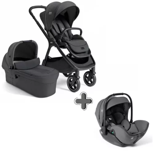 Joie Signature Finiti 2in1 babakocsi + i-Level Pro hordozó Ebony