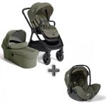 Joie Signature Finiti 2in1 babakocsi + i-Level Pro hordozó Evergreen 