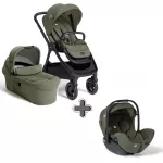 Joie Signature Finiti 2in1 babakocsi + i-Level Pro hordozó Evergreen 