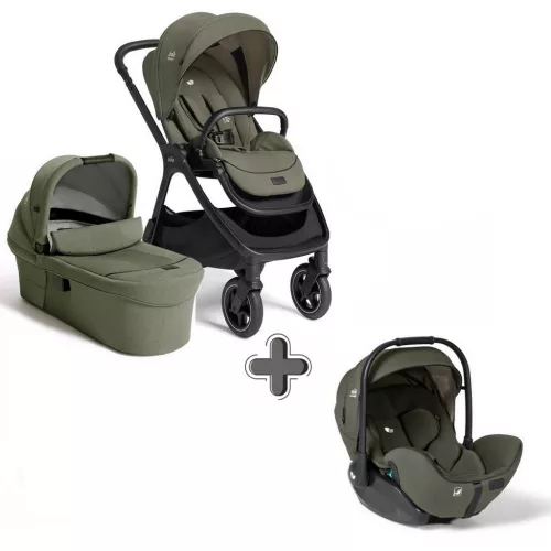 Joie Signature Finiti 2in1 babakocsi + i-Level Pro hordozó Evergreen 