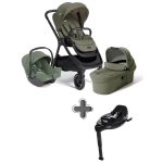 Joie Signature Finiti 2in1 babakocsi Evergreen + i-Snug 2 hordozó Laurel +  i-Base Encore bázistalp