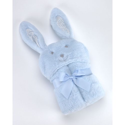 Mora POMPON RABBIT P88 pléd 75*95  05-blue - dobozos