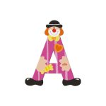 Sevi fa betű bohócos A