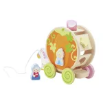 Sevi Infant Toys fa játék - Húzza végig az elvarázsolt kocsit
