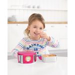 Skip Hop Zoo rozsdamentes acél ebédkészlet Láma